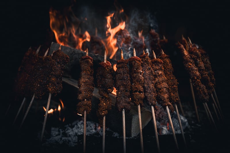 Grilling on a BBQ